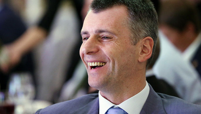 Российский миллиардер Михаил Прохоров