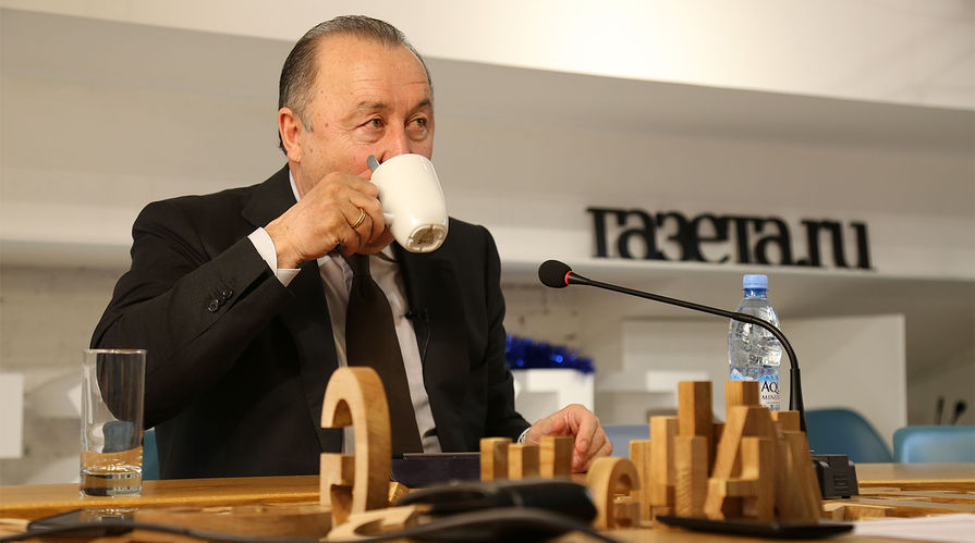 Валерий Газзаев в редакции "Газеты.Ru", 21 февраля 2017 года