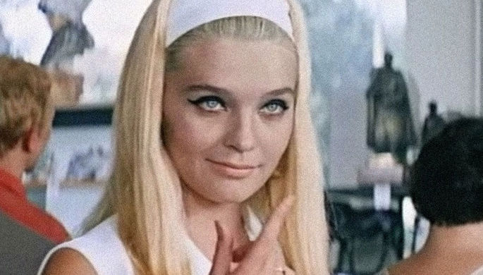 Актриса Светлана Светличная в фильме «Бриллиантовая рука» (1968)