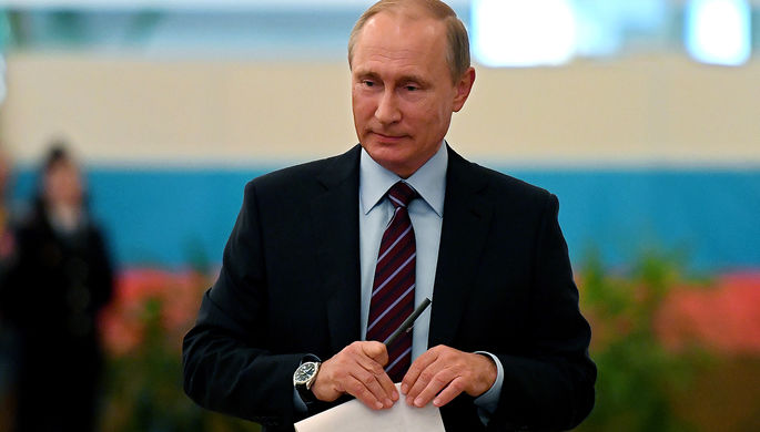 Владимир Путин, 10 сентября 2017 года