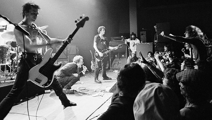 1978 год. Выступление группы Sex Pistols