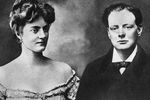 Клементина Черчилль (в девичестве Хозьер) и Уинстон Черчилль, 1908 год