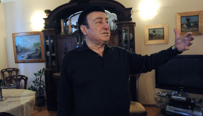 2009 год. Зураб Соткилава во время интервью журналистам