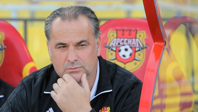 Главный тренер тульского «Арсенала» Миодраг Божович