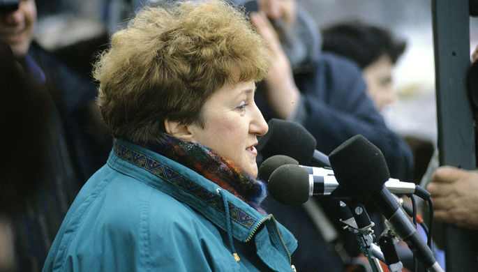 Галина Старовойтова, 1992 год