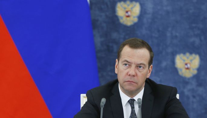 Председатель правительства России Дмитрий Медведев