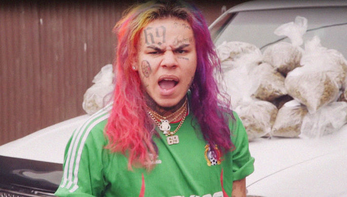 Кадр из сингла 6ix9ine «Gummo», 2017 год