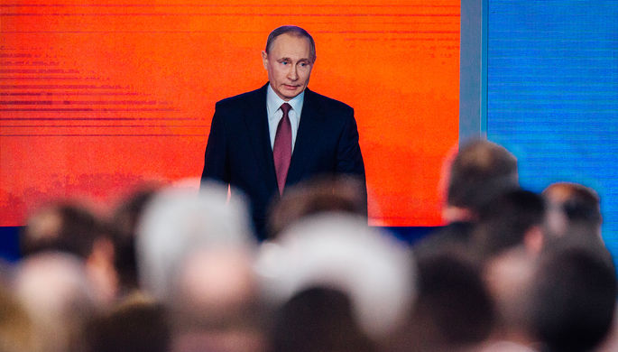 Обращение президента России Владимира Путина к Федеральному собранию в Москве, 1 марта 2018 года