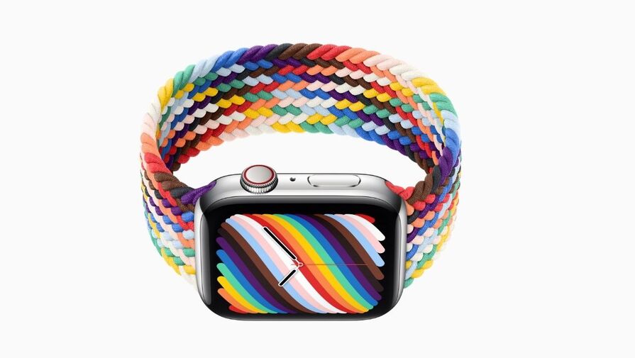 Apple изобрела тканевый ремешок для часов, который меняет цвет