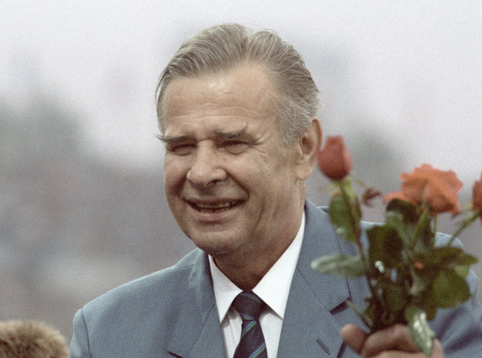 Легендарный советский вратарь Лев Яшин