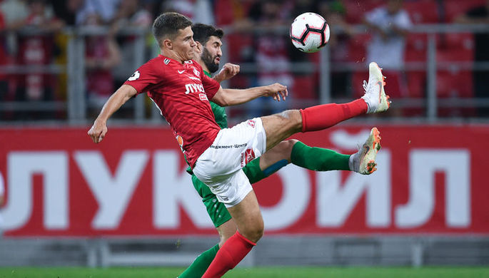 Футбольный матч «Спартак» — «Анжи»