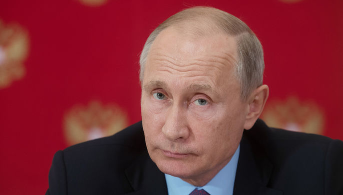 Президент России Владимир Путин