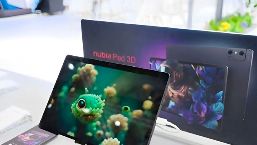 Представлен планшет ZTE Nubia Pad с необычным 3D-экраном