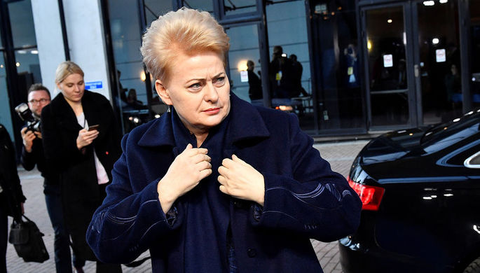Президент Литвы Даля Грибаускайте