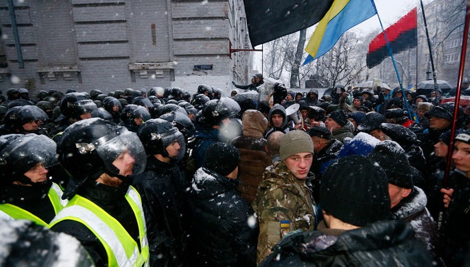 Протесты в Киеве, 10 декабря 2017