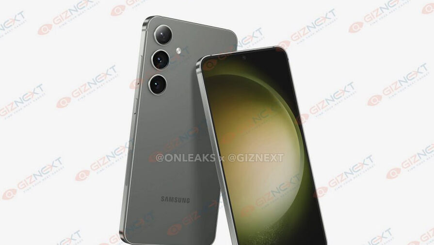 Инсайдер OnLeaks опубликовал рендеры смартфона Samsung Galaxy S24