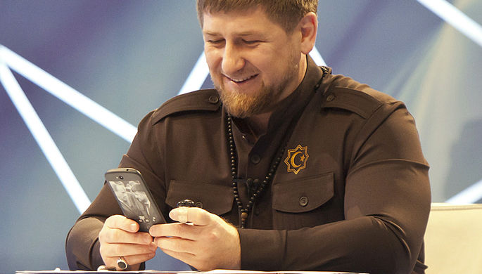 Глава Чеченской республики Рамзан Кадыров