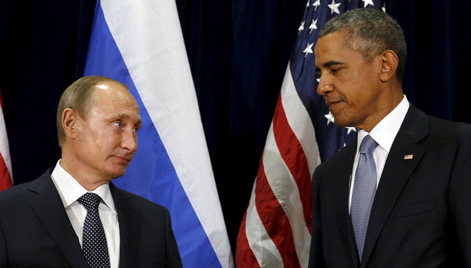 Встреча президента США Барака Обамы и российского президента Владимира Путина в рамках Генассамблеи...