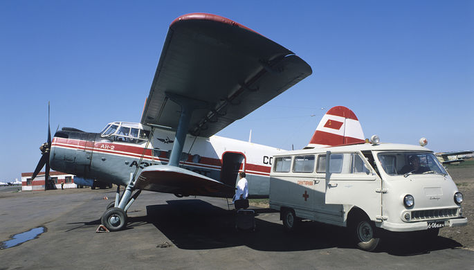 Самолет санитарной авиации Ан-2, 1981 год