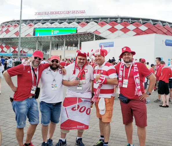 Фанаты сборной Польши