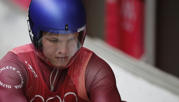 Российский саночник Роман Репилов