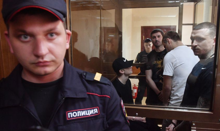 Павел Мамаев, Александр Кокорин, Александр Протасовицкий и Кирилл Кокорин