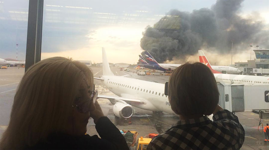 Пожар в самолете в Шереметьево, 5 мая 2019 года