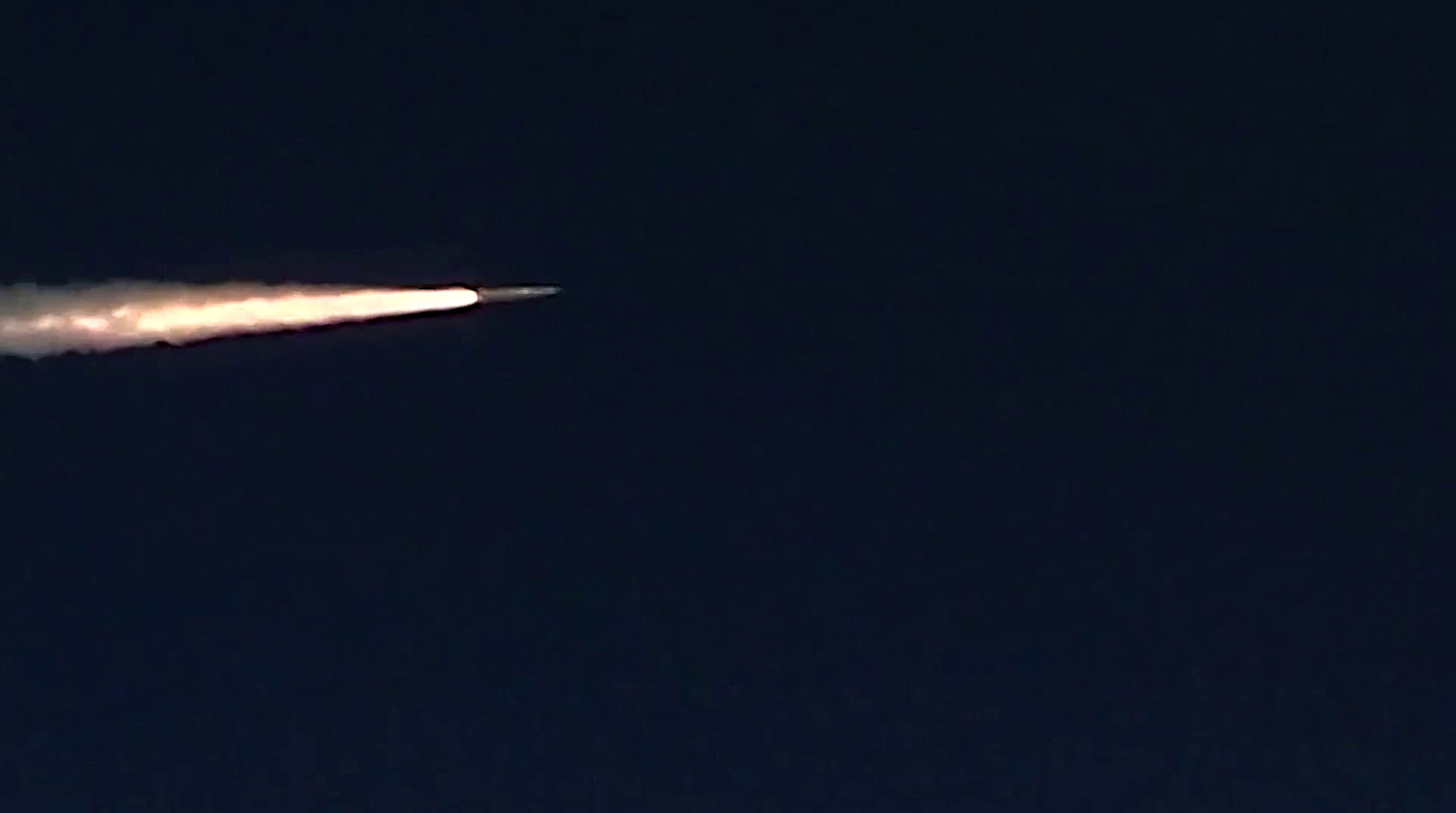 Размещено эффектное видео запуска новейшей ракеты ПРО ВКС РФ