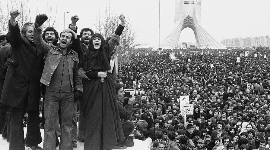 Ситуация в центре Тегерана, 19 января 1979 года