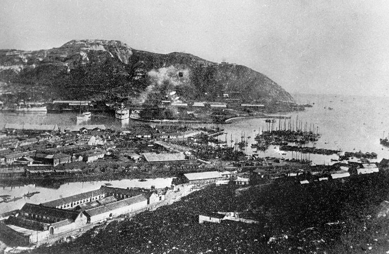 Панорама города Порт-Артура