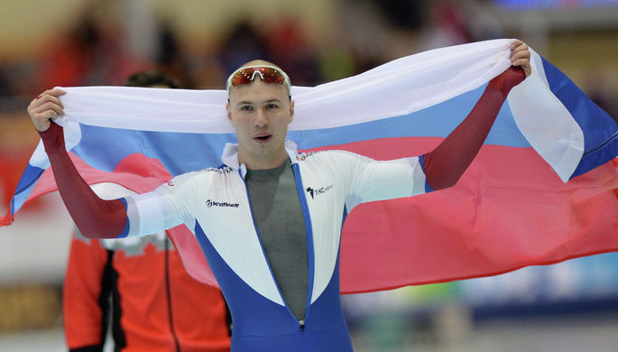 Пятикратный чемпион мира по конькобежному спорту Павел Кулижников