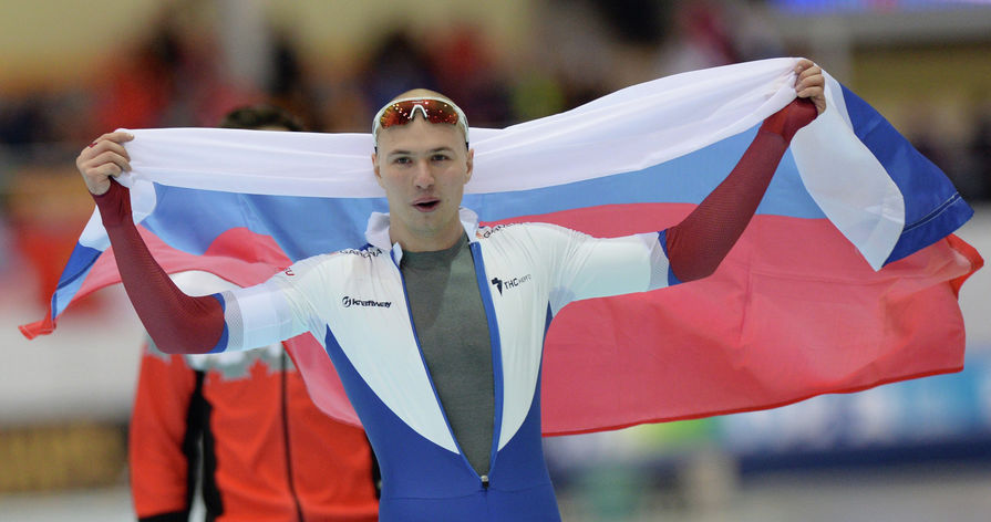 Пятикратный чемпион мира по конькобежному спорту Павел Кулижников