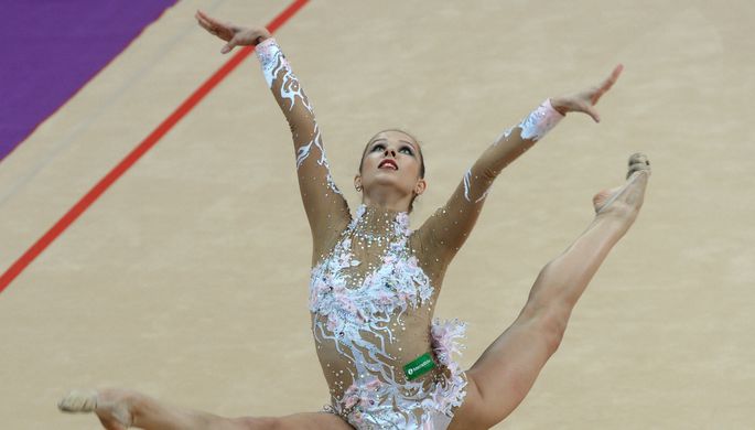 Российская гимнастка Екатерина Селезнева