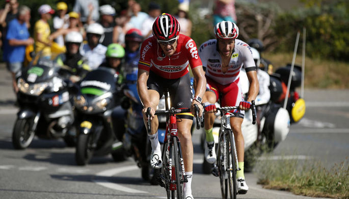 Велогонщик команды Katusha-Alpecin Марко Халлер