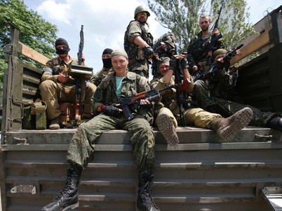 Бойцы батальона «Восток». Фотография: Максим Змеев/Reuters