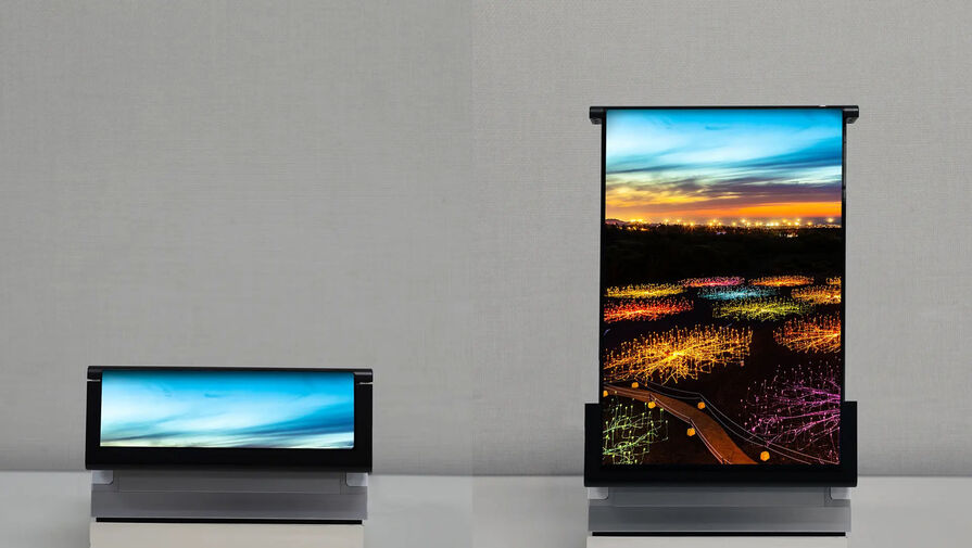 Samsung показала способный уменьшиться в пять раз OLED-дисплей с функцией скручивания