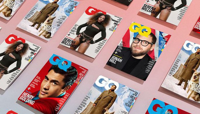 Обложки журналов GQ