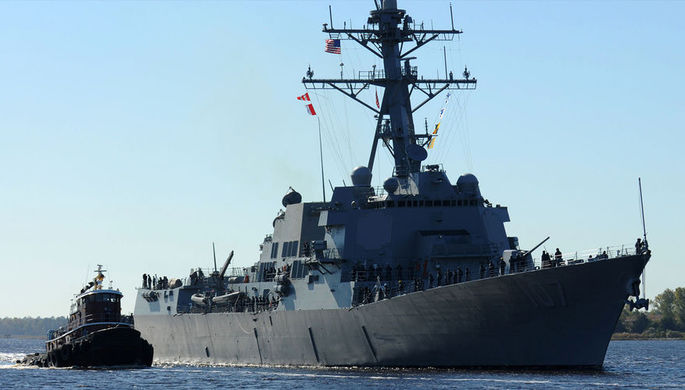 Эсминец USS Gravely