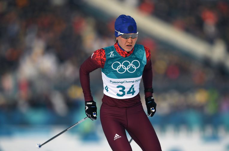 Российская лыжница Алиса Жамбалова