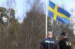 Российские бомбардировщики и истребители, проводившие учения вблизи шведской морской границы...