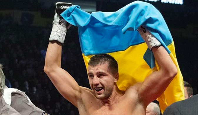 Украинский боксер Александр Гвоздик