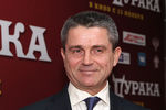 Владимир Маркин на премьере фильма «День дурака» режиссера Александра Баранова, 2014 год