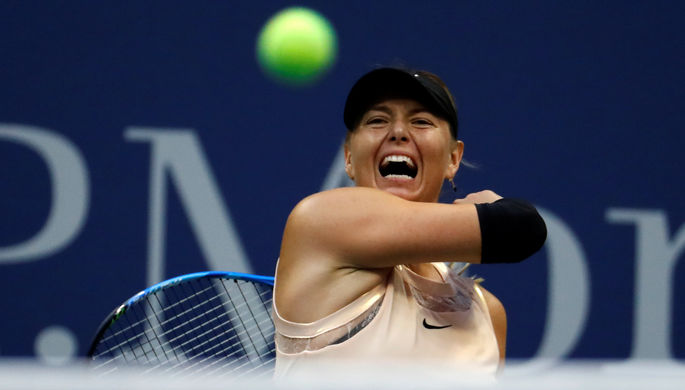 Российская теннисистка Мария Шарапова на US Open