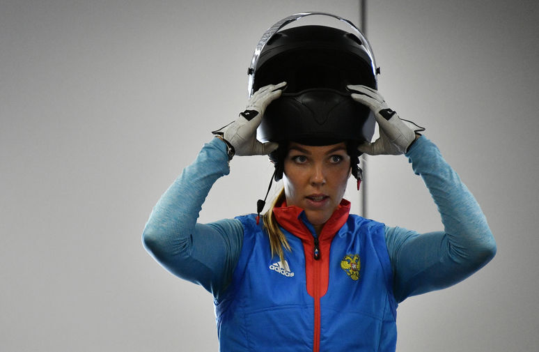 Российская бобслеистка Надежда Сергеева