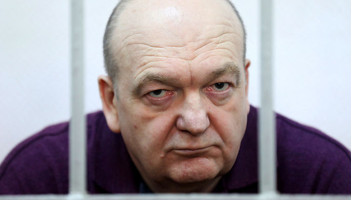 Бывший глава Федеральной службы исполнения наказаний Александр Реймер во время оглашения приговора в...