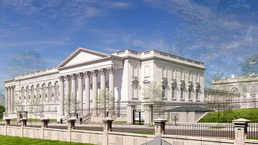 Президент США Трамп представил первый макет будущего бального зала за $300 млн