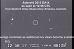 Астероид 2012 DA14 прошел точно по рассчитанной траектории. В 23:25 по московскому времени он...