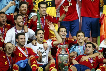 Сборная Испании защитила звание чемпионов Европы
