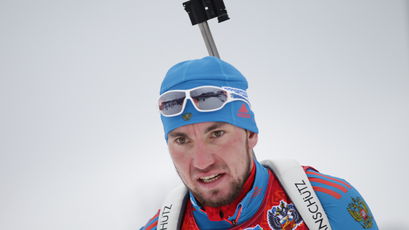 Бронзовый призер чемпионата мира по биатлону Александр Логинов