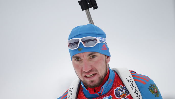 Бронзовый призер чемпионата мира по биатлону Александр Логинов